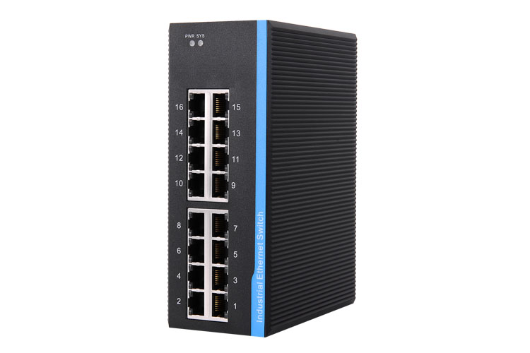 i716A 16電(diàn) 全千兆網管型工(gōng)業以太網交換機